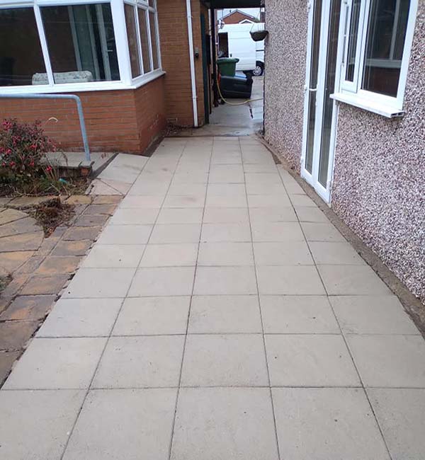 Patio paving pressure washing after picture by revive-a-drive lancashire operating in blackpool, preston, poulton, the surrounding area and beyond - small