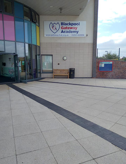 Business Forecourt & Carpark pressure washing service results by revive-a-drive lancashire operating in blackpool, preston, poulton, the surrounding area and beyond